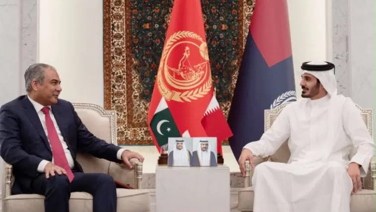 محسن نقوی کی قطری وزیر داخلہ سے ملاقات
