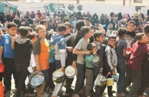 غزہ میں 5 لاکھ فلسطینی غذائی امداد