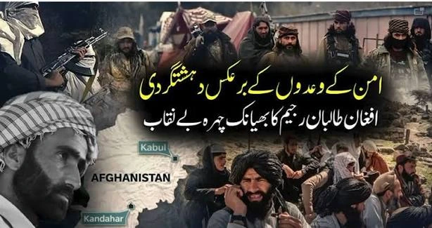 طالبان کا منافقانہ چہرہ