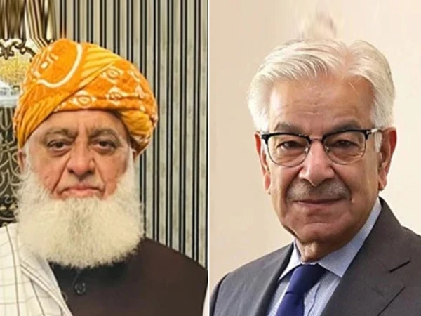 خواجہ آصف کا مولانا فضل الرحمان کو جواب
