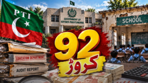 محکمہ تعلیم خیبرپختونخوا میں 92 کروڑ کی مبینہ بے ضابطگیاں