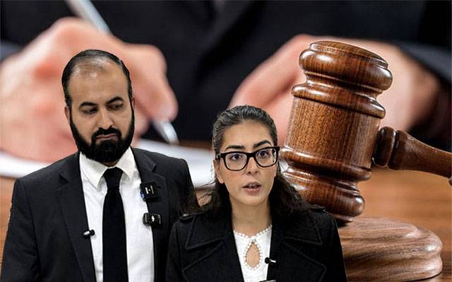 ایمان مزاری اور ہادی علی چٹھہ کو 10، 10 سال قید